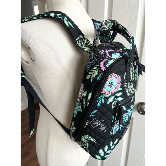 VERA BRADLEY Island Garden Classic Cotton Quilted Mini Backpack Bag NWOT main image 9
